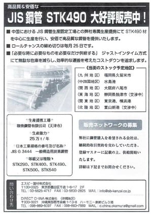 JIS鋼管好評販売中_2019/6/24